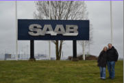 ... beim SAAB-Werk in Trollhttan (April 2012)